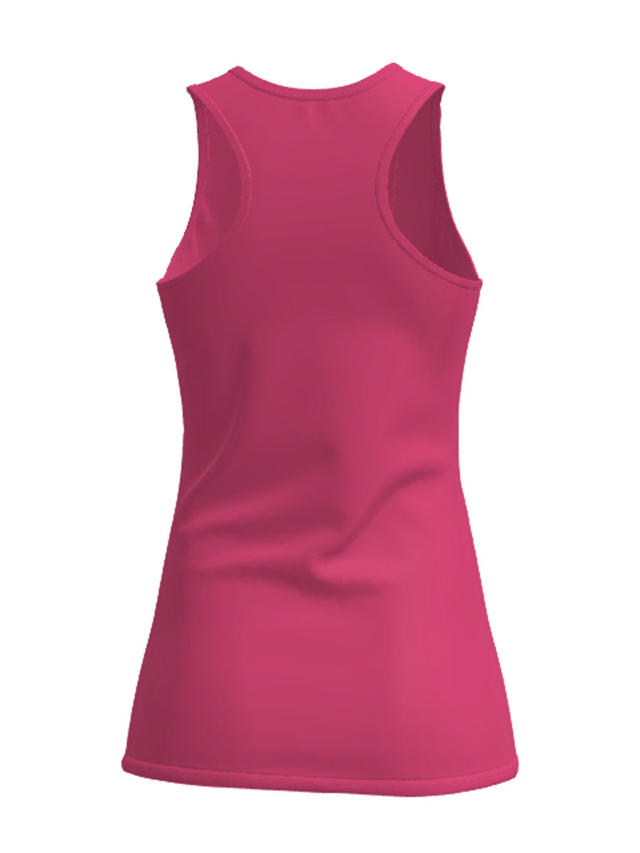 Ladies Brushed Action Back Singlet detail