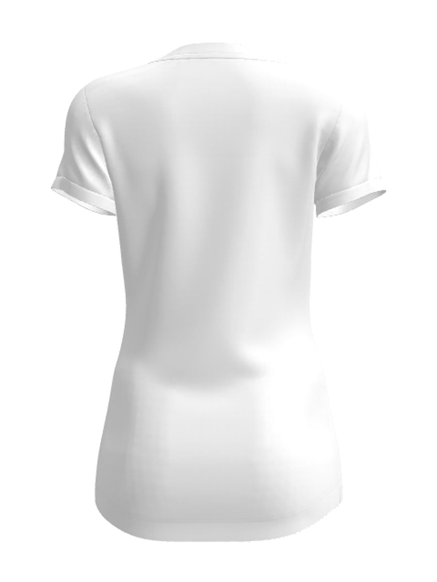 Ladies Brushed Tee Shirt detail