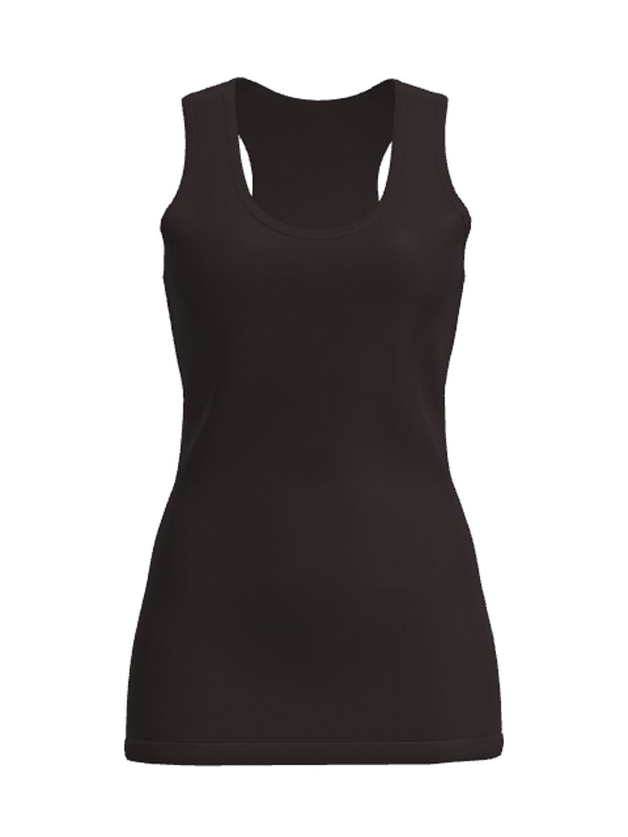 Ladies Singlet With Bra Insert detail