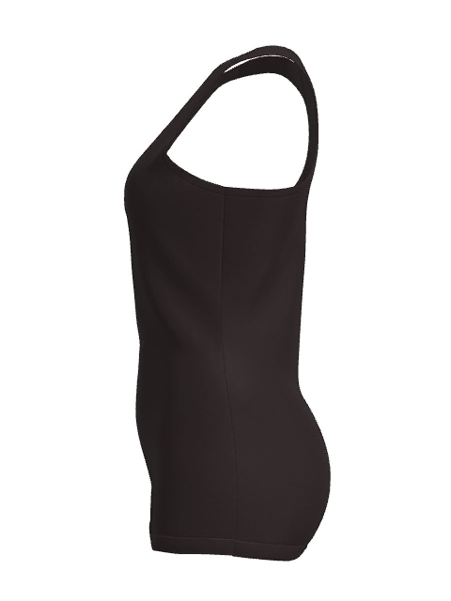 Ladies Singlet With Bra Insert detail