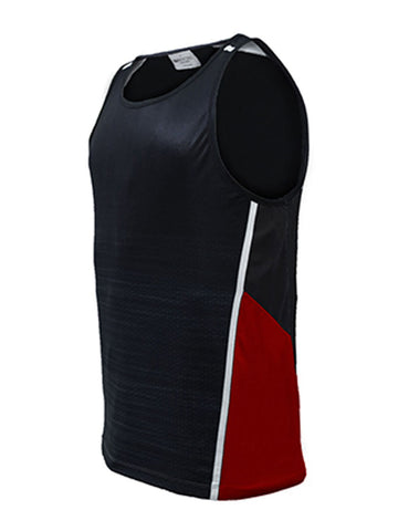 Unisex Adults Sublimated Panel Singlet, Bocini
