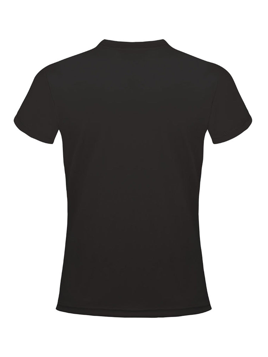 Ladies Plain Breezeway Micromesh Tee detail