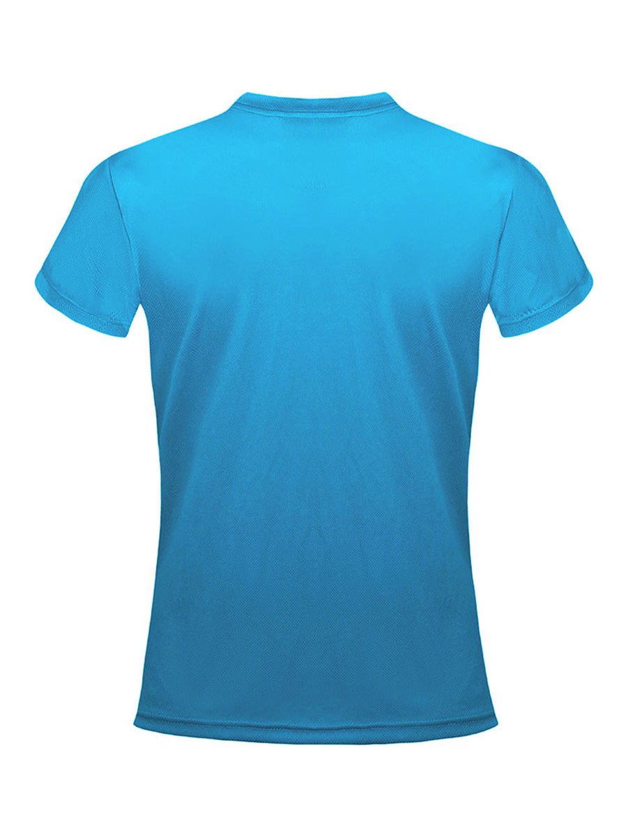 Ladies Plain Breezeway Micromesh Tee detail