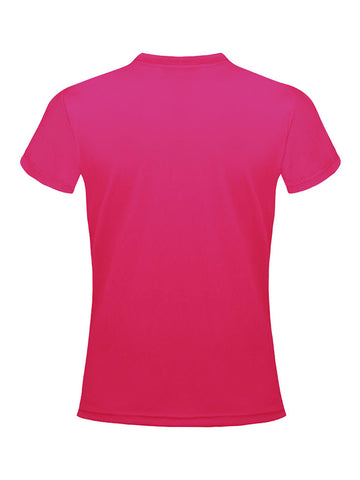 Ladies Plain Breezeway Micromesh Tee detail