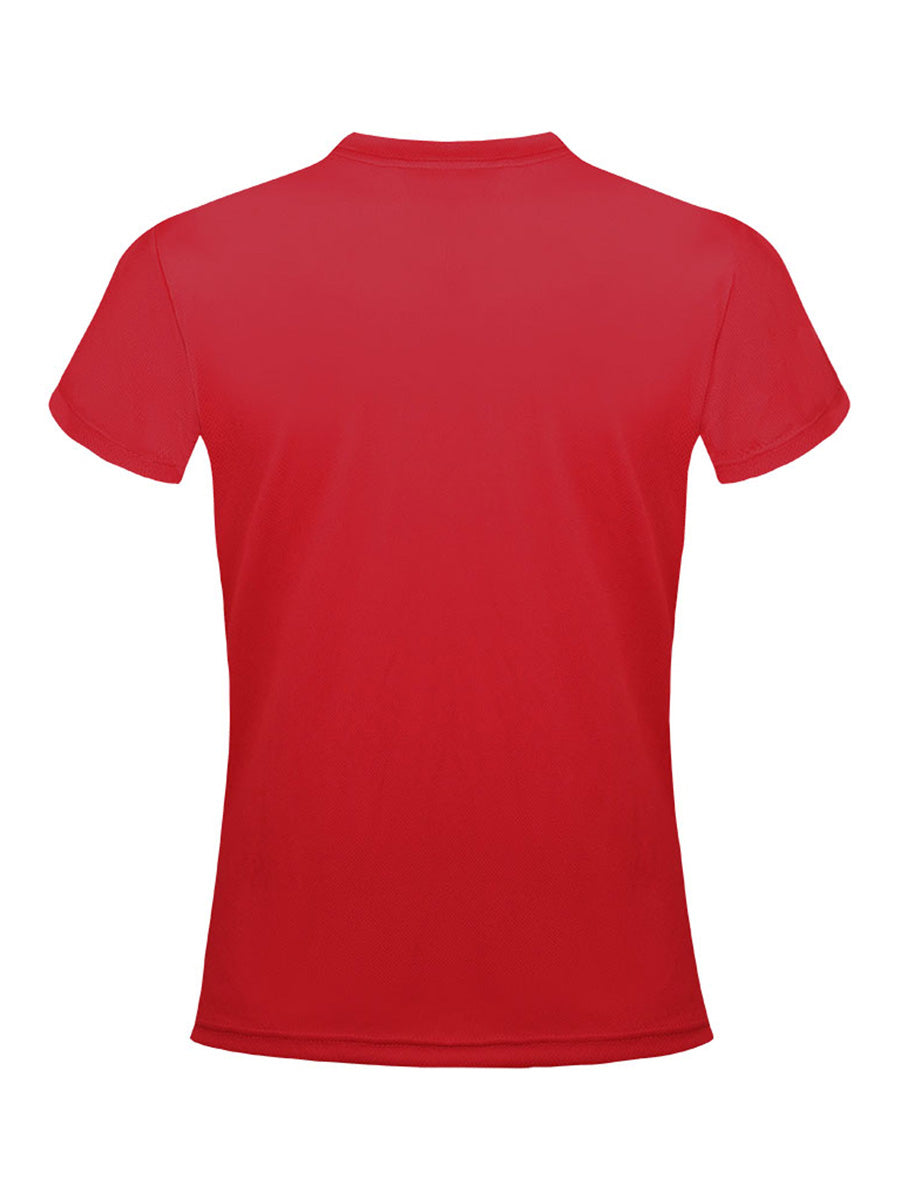 Ladies Plain Breezeway Micromesh Tee detail