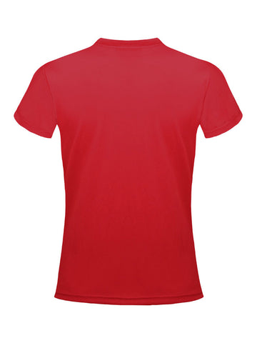 Ladies Plain Breezeway Micromesh Tee detail