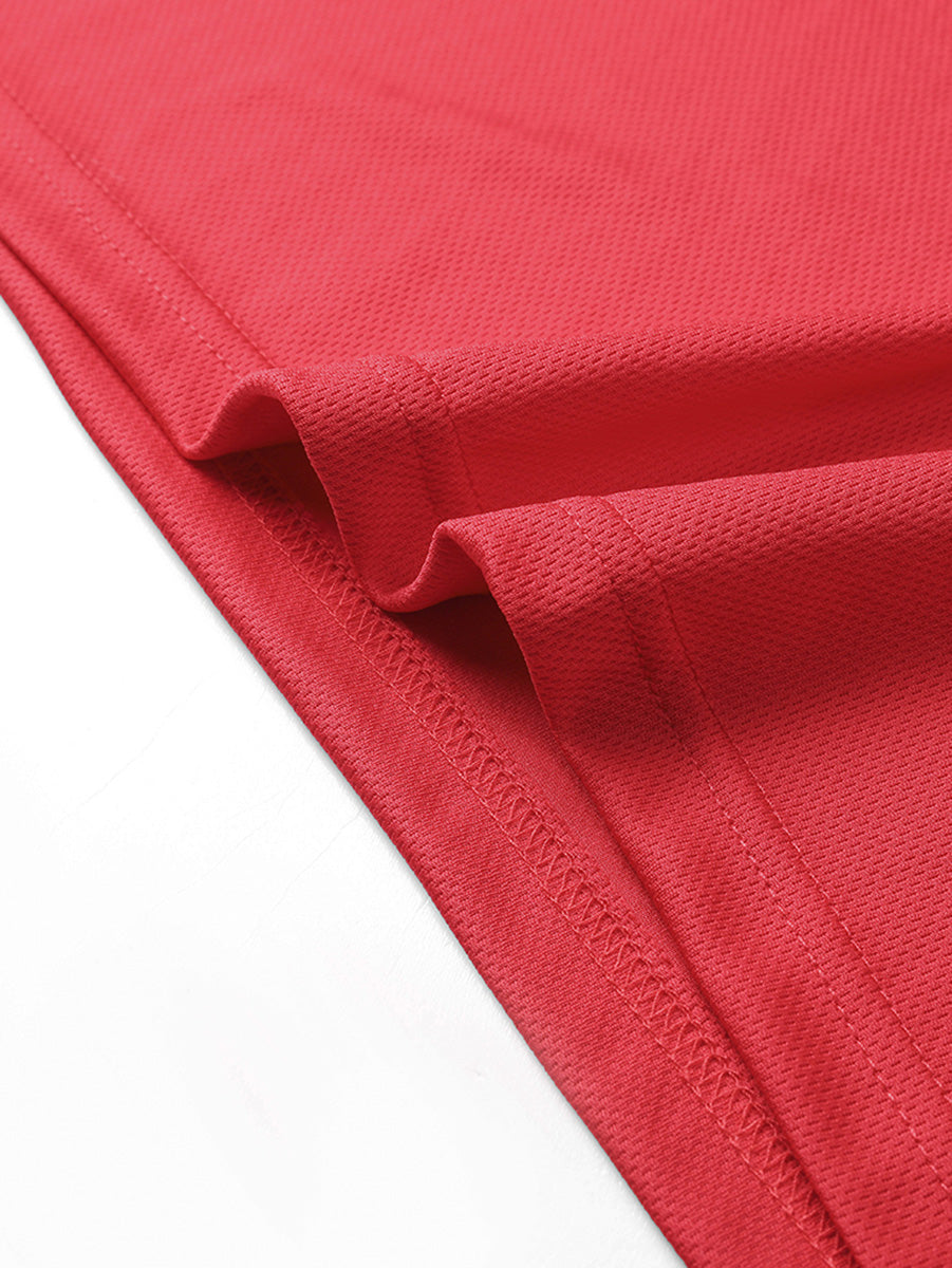 Ladies Plain Breezeway Micromesh Tee detail