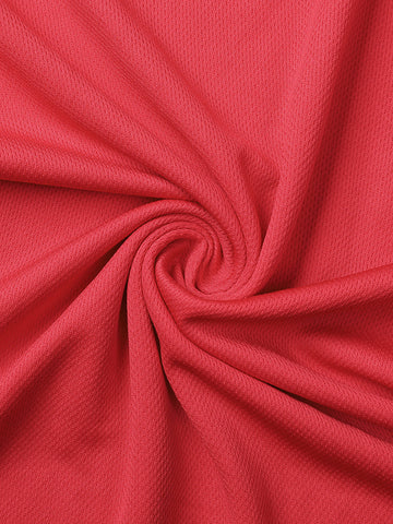Ladies Plain Breezeway Micromesh Tee detail