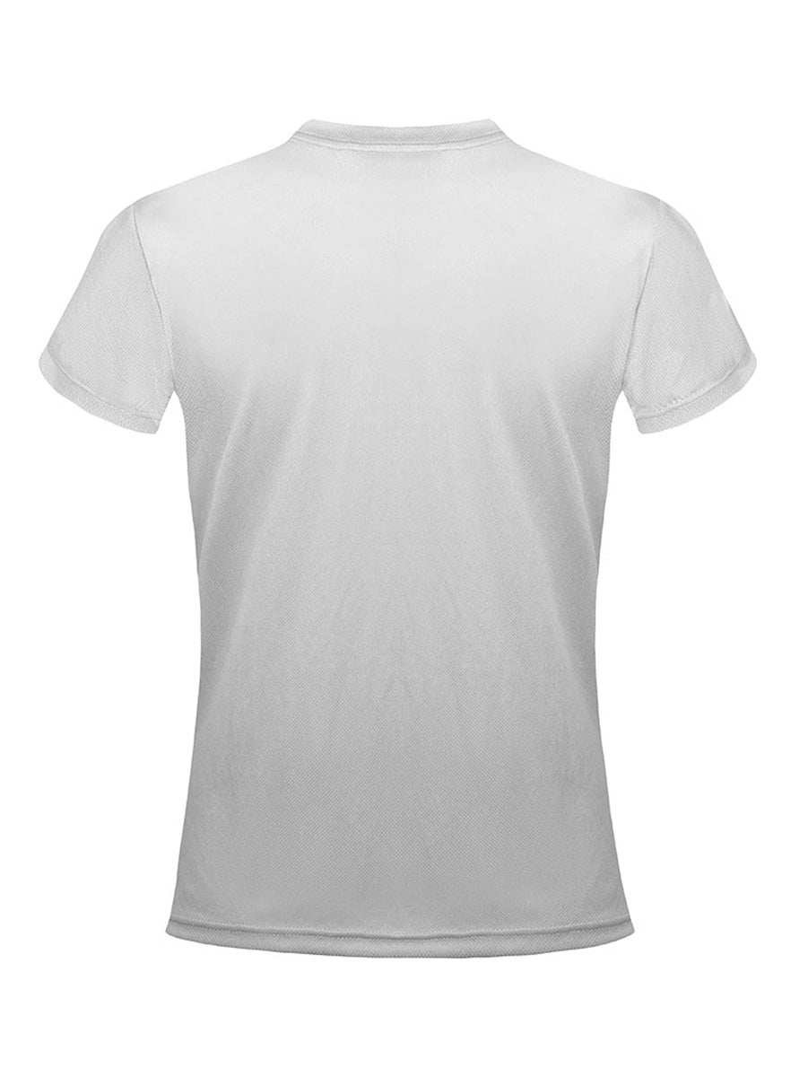Ladies Plain Breezeway Micromesh Tee detail