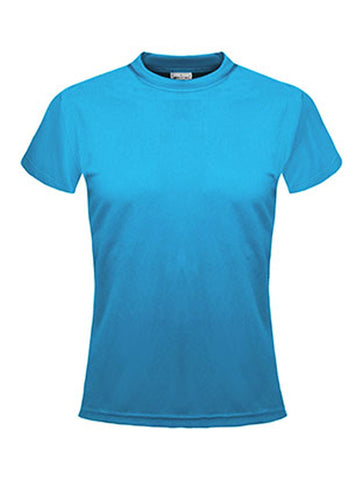 Ladies Plain Breezeway Micromesh Tee, Bocini