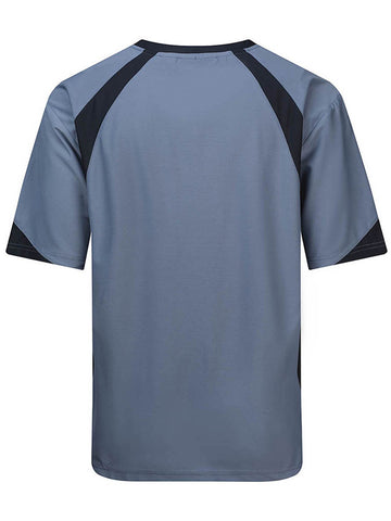 Three Tone Contrast Sports Tee detail