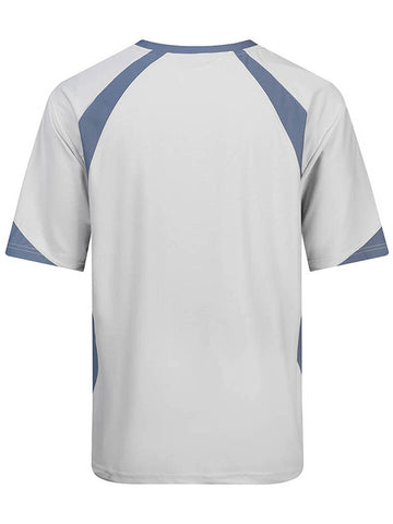 Three Tone Contrast Sports Tee detail