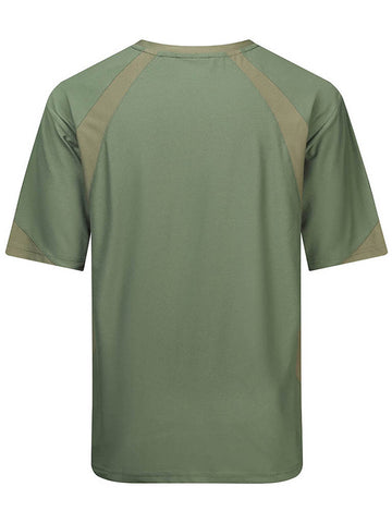 Three Tone Contrast Sports Tee detail
