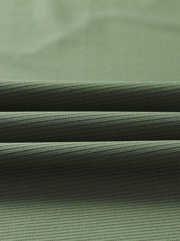 Three Tone Contrast Sports Tee detail
