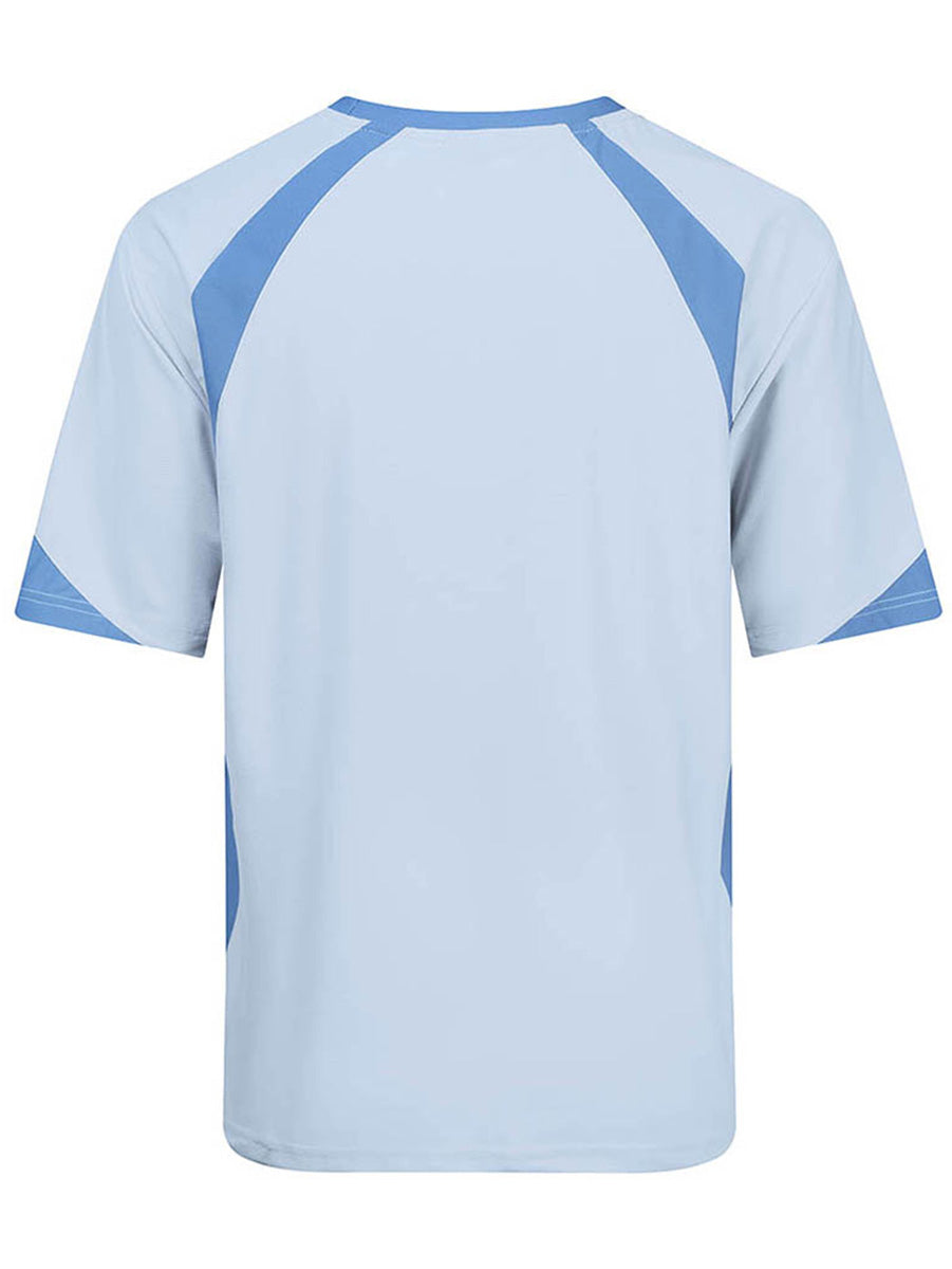 Three Tone Contrast Sports Tee detail