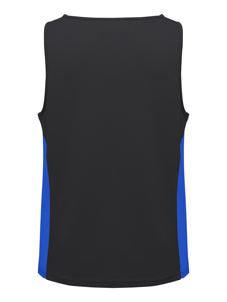 Unisex Adults Mens/Kids Micro Mesh Contrast Singlet detail