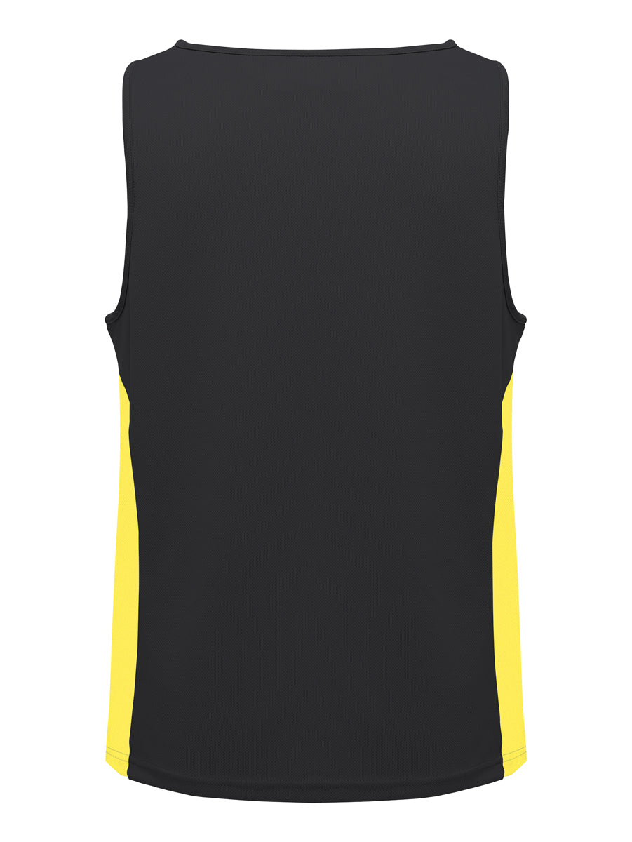 Unisex Adults Mens/Kids Micro Mesh Contrast Singlet detail