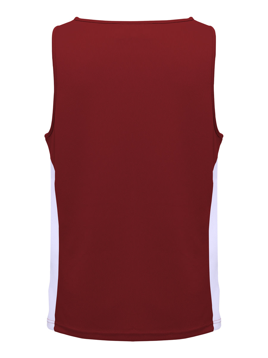 Unisex Adults Mens/Kids Micro Mesh Contrast Singlet detail