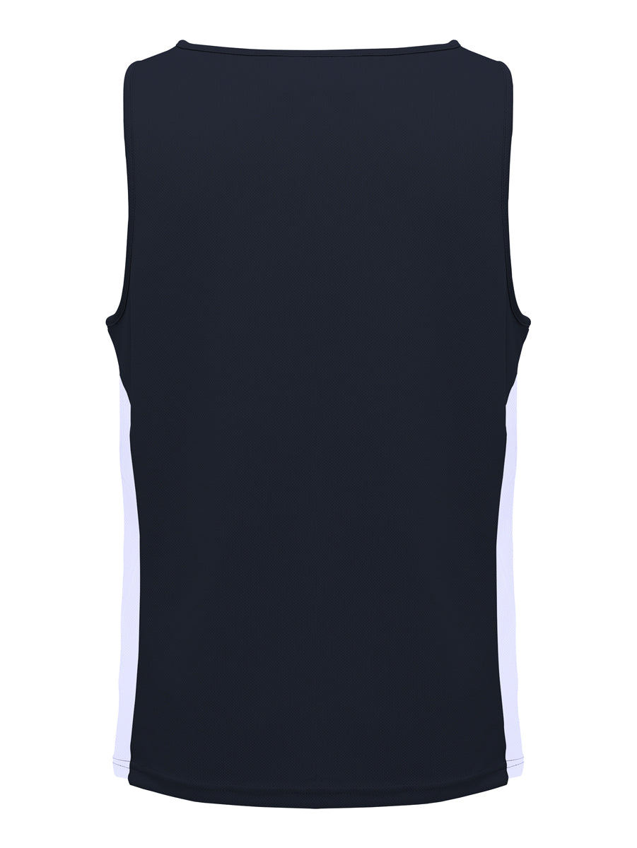 Unisex Adults Mens/Kids Micro Mesh Contrast Singlet detail
