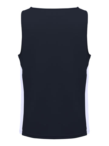 Unisex Adults Mens/Kids Micro Mesh Contrast Singlet detail