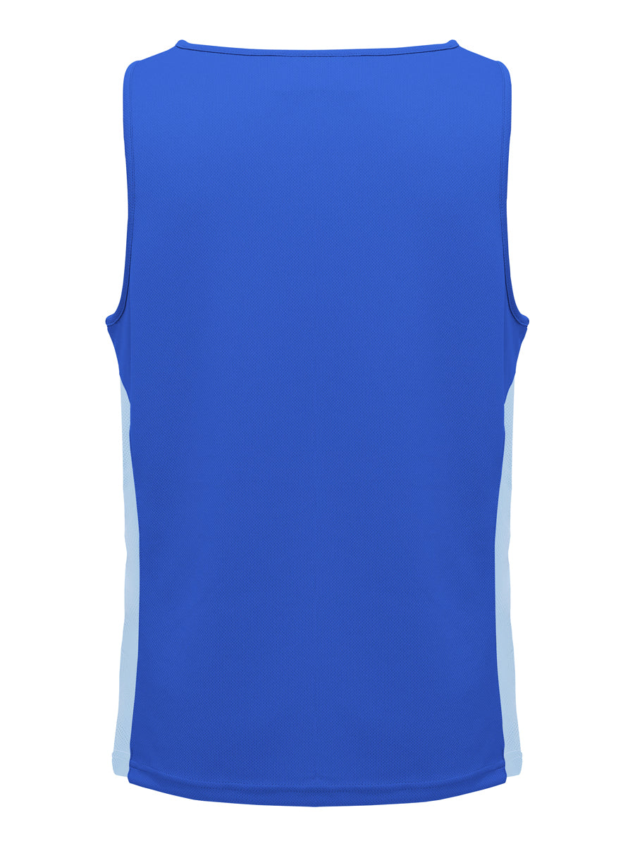 Unisex Adults Mens/Kids Micro Mesh Contrast Singlet detail
