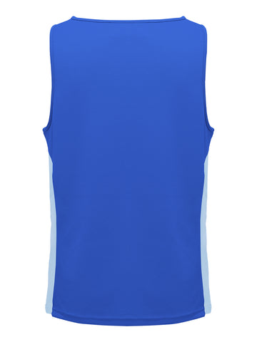Unisex Adults Mens/Kids Micro Mesh Contrast Singlet detail