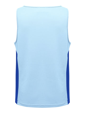 Unisex Adults Mens/Kids Micro Mesh Contrast Singlet detail