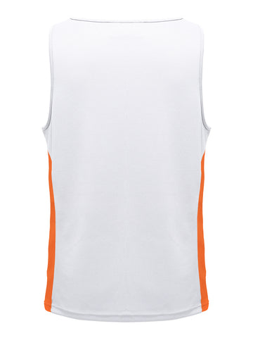 Unisex Adults Mens/Kids Micro Mesh Contrast Singlet detail
