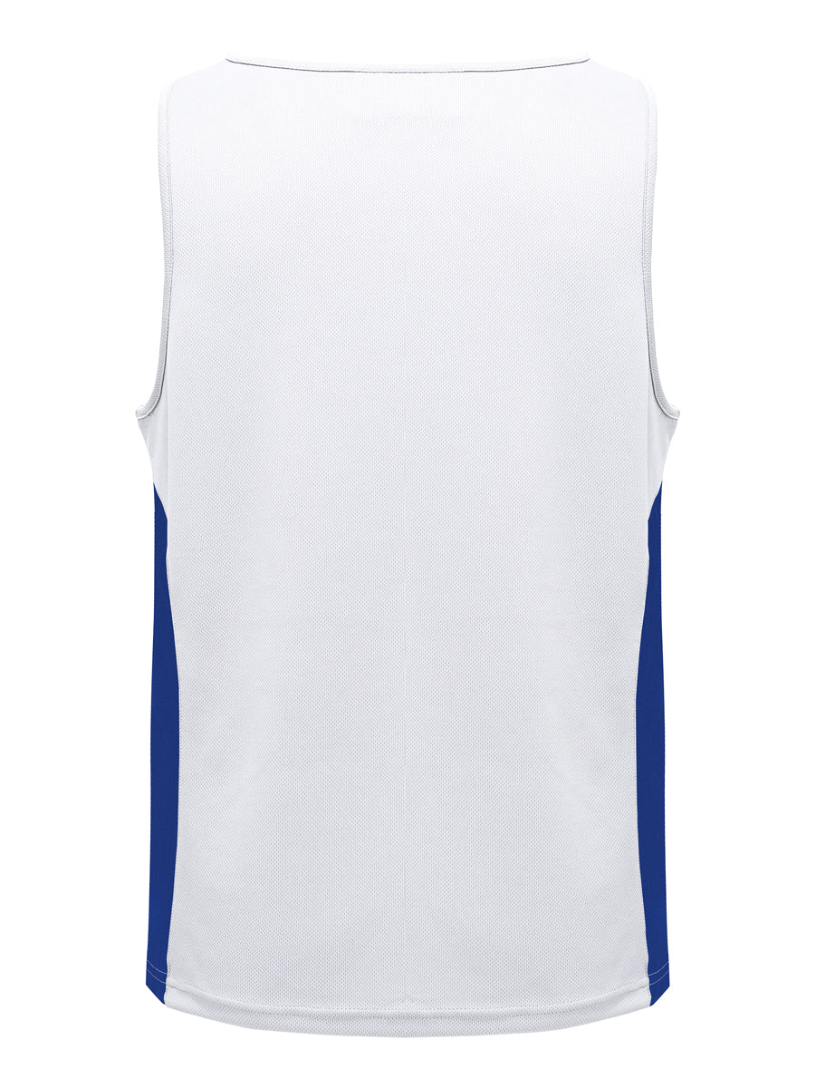 Unisex Adults Mens/Kids Micro Mesh Contrast Singlet detail