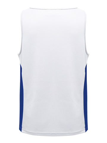 Unisex Adults Mens/Kids Micro Mesh Contrast Singlet detail