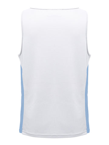 Unisex Adults Mens/Kids Micro Mesh Contrast Singlet detail