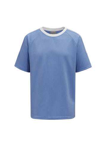 Twin Stripe Raglan Tee detail