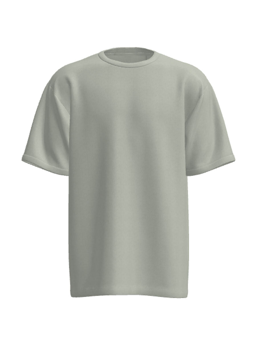 Unisex Adults Plain Cotton Tee Shirt detail