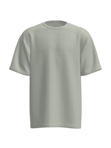 Unisex Adults Plain Cotton Tee Shirt detail