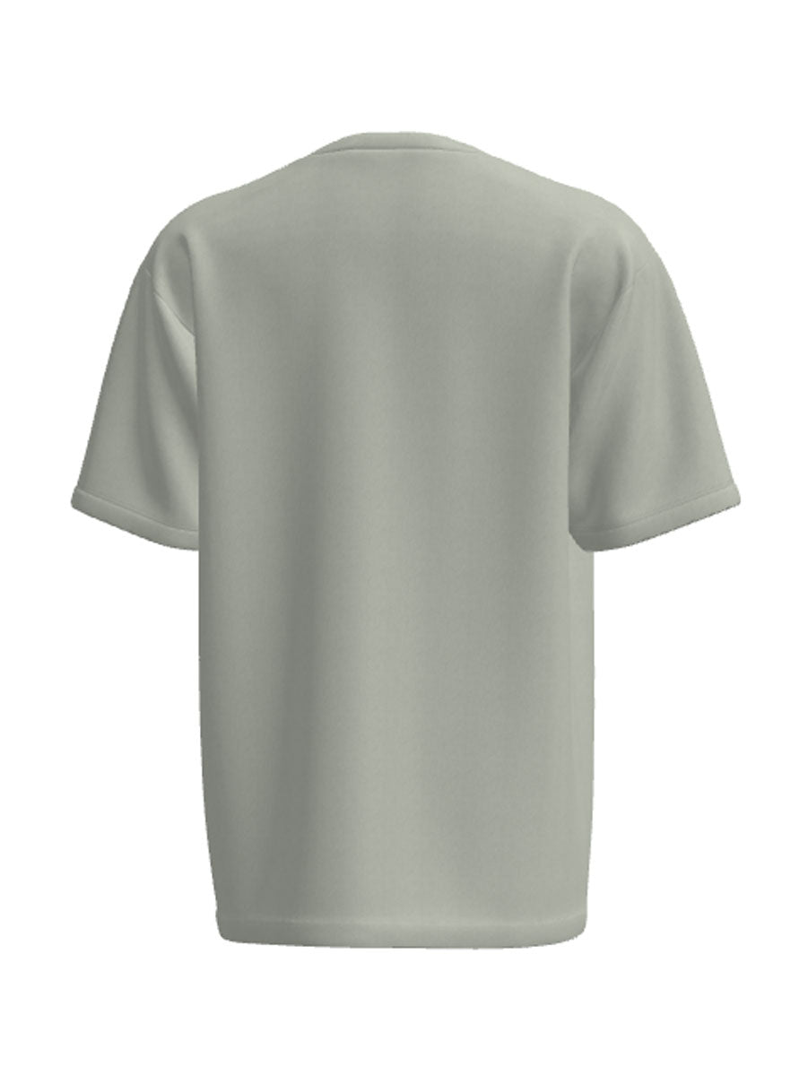 Unisex Adults Plain Cotton Tee Shirt detail