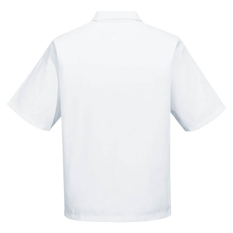 Baker's No Pocket Shirt S/S White back