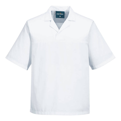 Baker's No Pocket Shirt S/S White