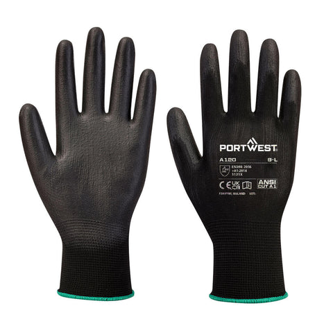 Grip 13 PU Palm Glove Black