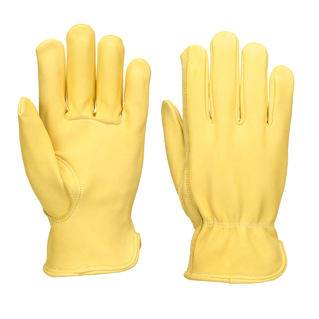 Leather Driver 100 Cow Grain Glove Beige