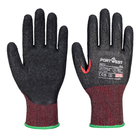 CS Cut F13 Latex Glove Black