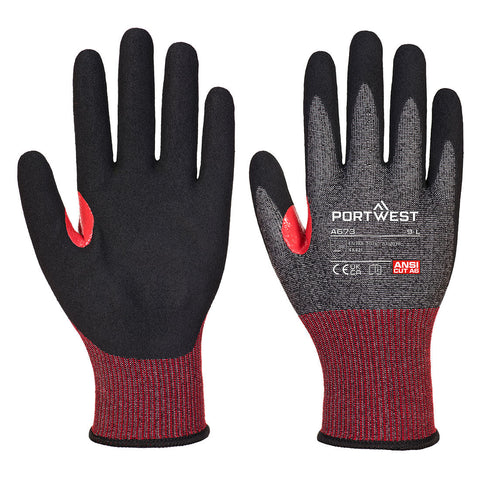 CS Cut F18 Nitrile Glove Black