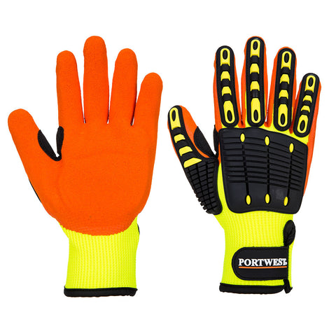 Impact 13 Nitrile Reinforced Palm Glove Yellow/Orange