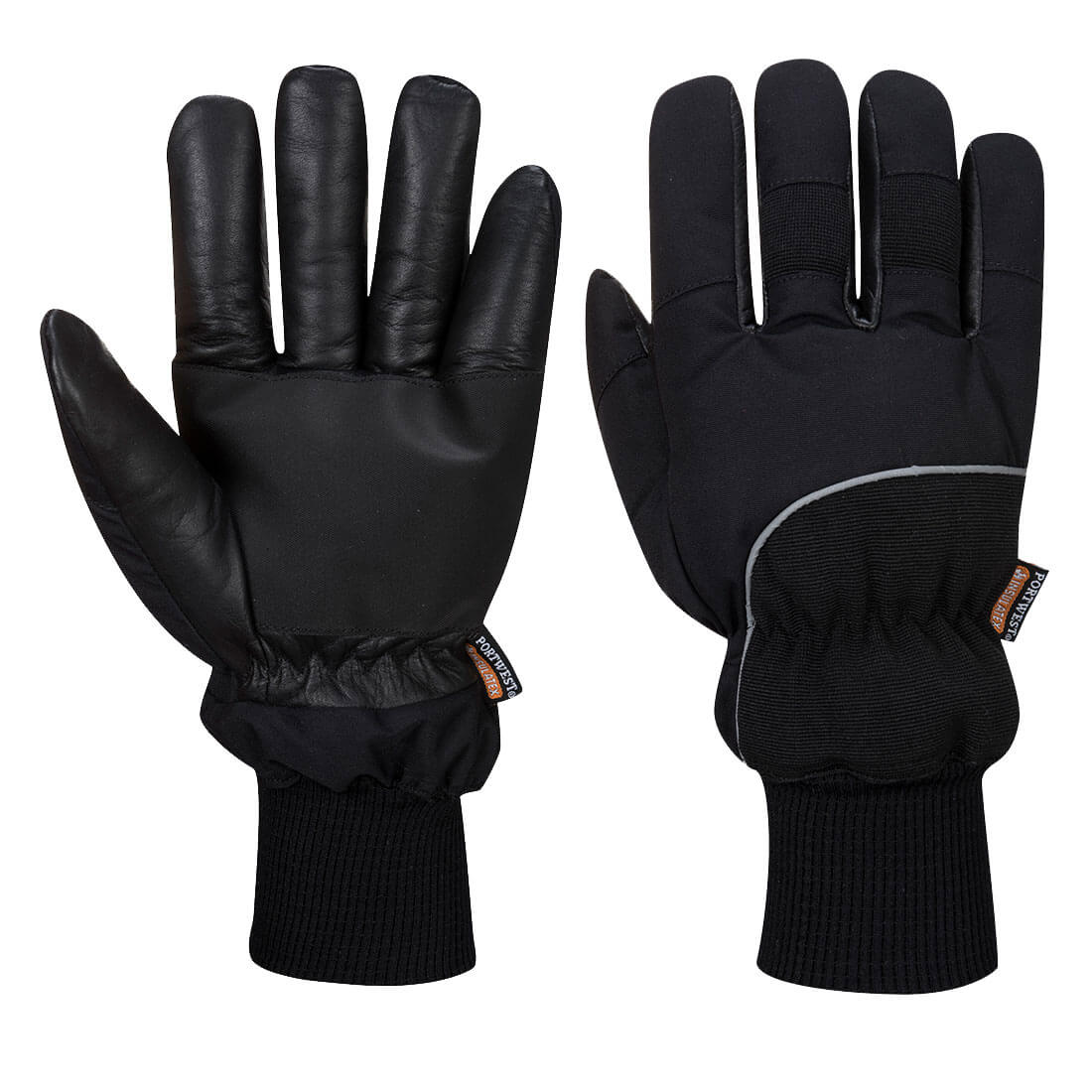 Cold 500 Leather Waterproof Mechanical Glove Black