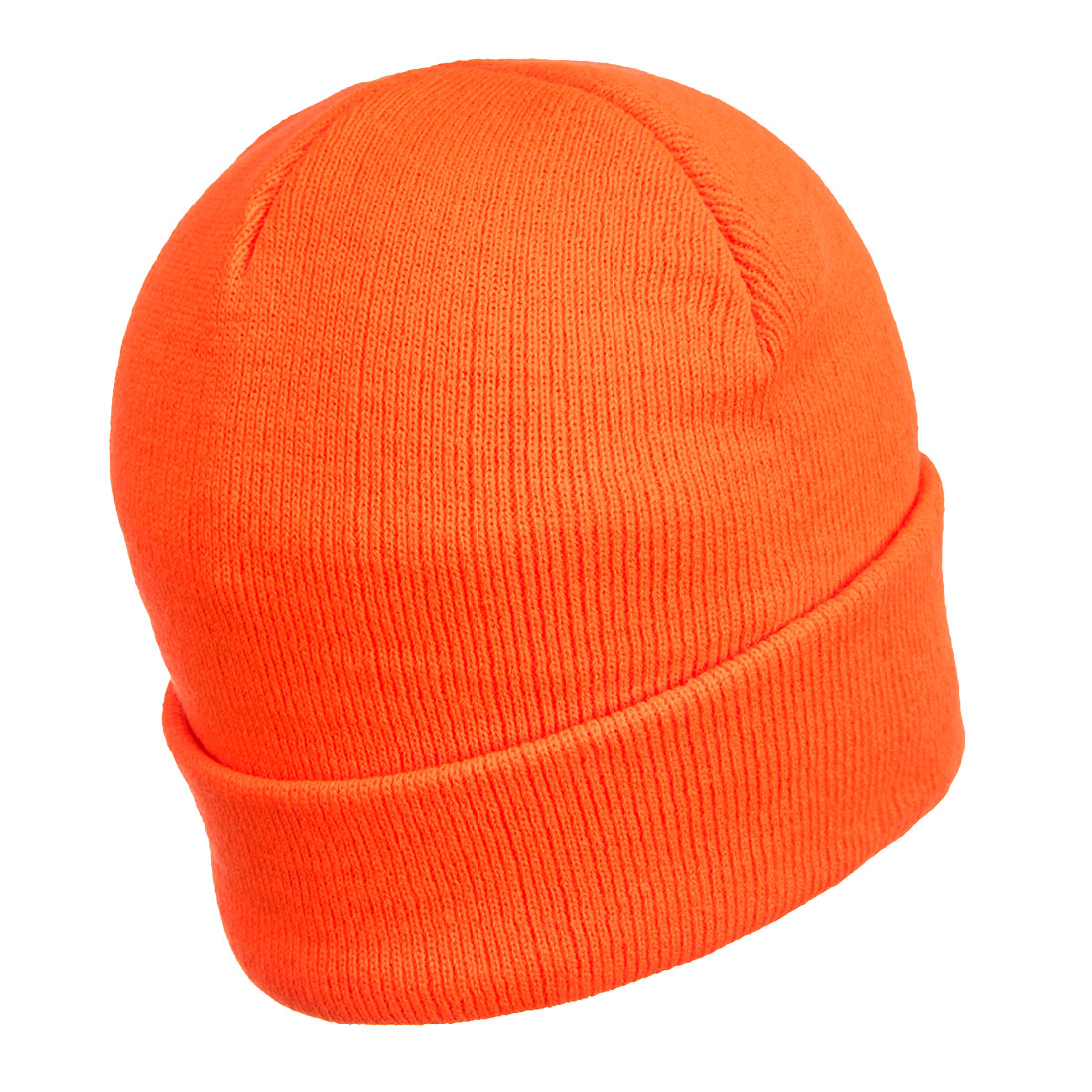 Beanie LED Head Light USB Rechargeable Orange back