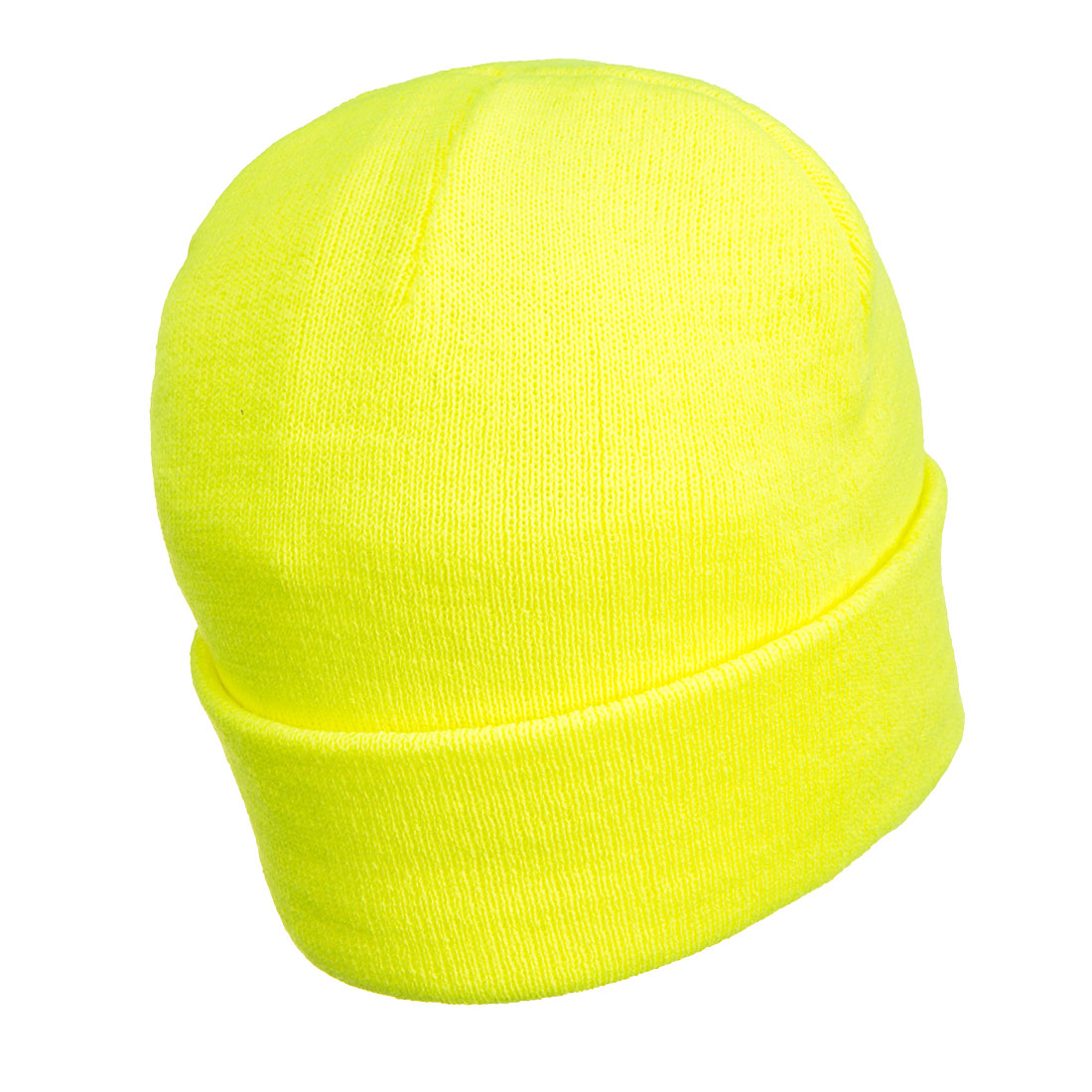Beanie LED Head Light USB Rechargeable Yellow back