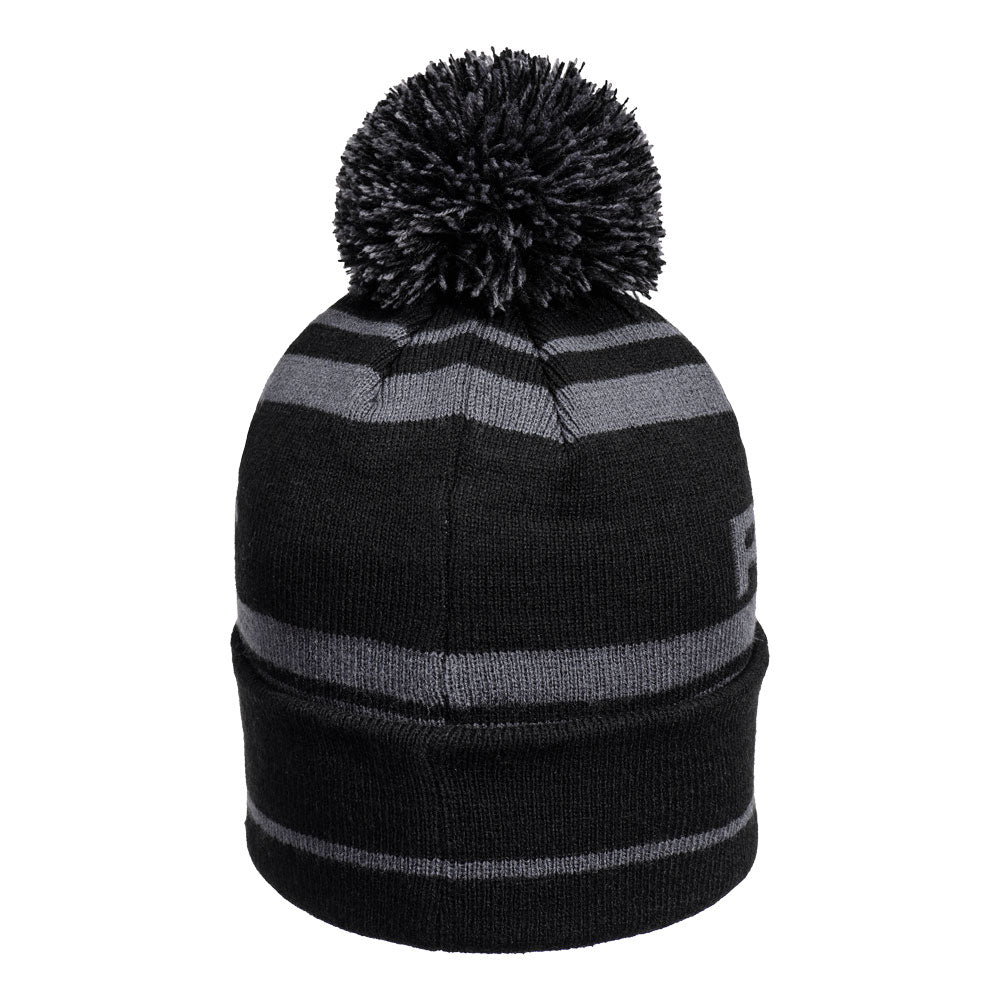 Portwest Bobble Hat Metal Grey back