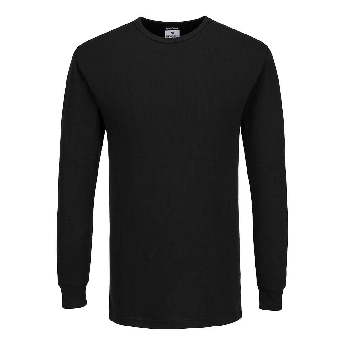 Thermal T-Shirt Long Sleeve Black