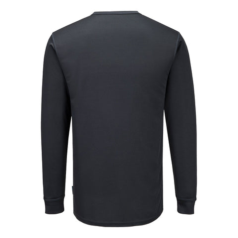 Thermal Baselayer Top Charcoal back