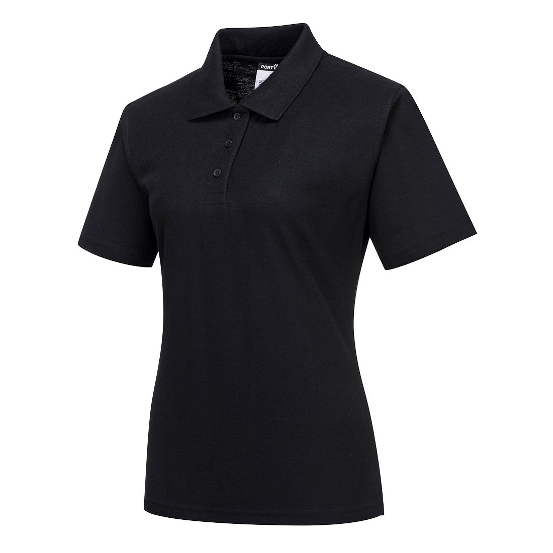 Naples Women's Polo Shirt S/S Black