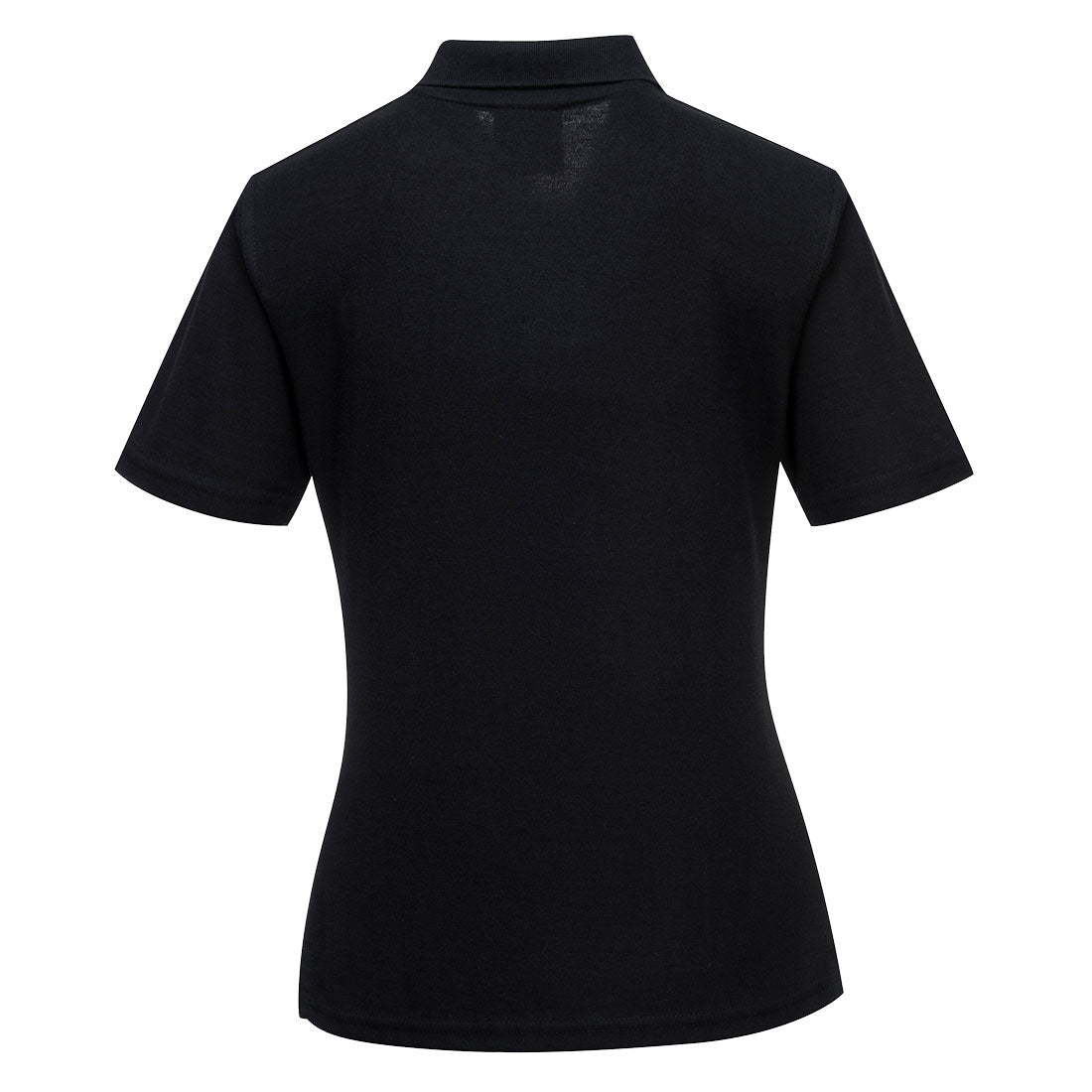 Naples Women's Polo Shirt S/S Black back